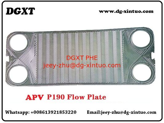 APV Plate Heat Exchanger Plate for Power Industry Heat Exchanger Replacement
