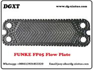 Funke Moddel Fp04, Fp08, Fp10, Fp14, Fp20, Fp16, Fp22, Fp205, Fp31, Fp40, Fp50, Fp41, Fp60, Fp80 Heat Exchanger Plate