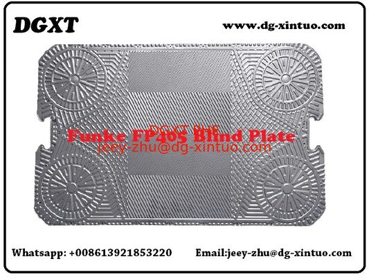 Funke Moddel Fp04, Fp08, Fp10, Fp14, Fp20, Fp16, Fp22, Fp205, Fp31, Fp40, Fp50, Fp41, Fp60, Fp80 Heat Exchanger Plate