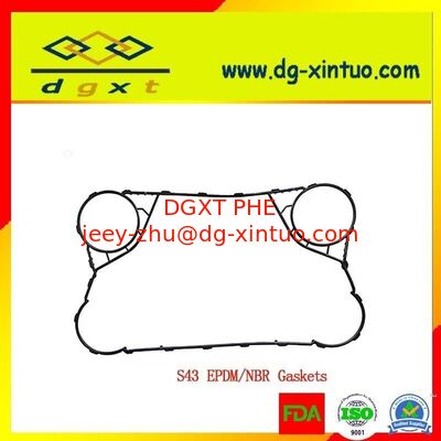 CUSTOMIZED DGXT S9A EPDM Plate Heat Exchanger Gaskets For Plate Heat exchanger