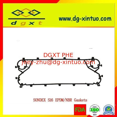 Customized Sondex Heat Exchanger S17 Epdm Gaskets For Sondex Plate Heat Exchanger with CE ISO9001 CO FE certification