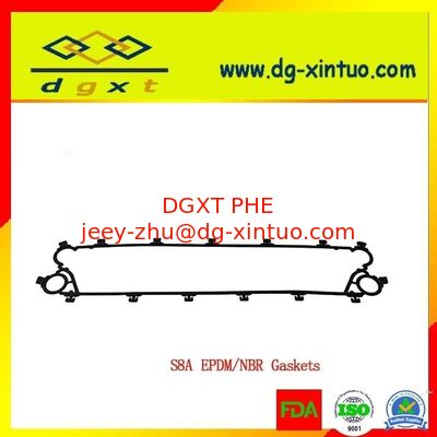 Custom S65 PHE Gaskets EPDM/NBR Gasket For Steam Water Plate Heat Exchanger