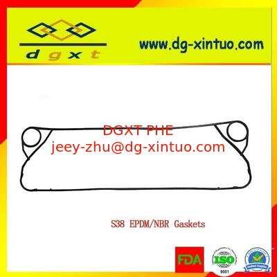 Head Gaskets, Flow Gaskets, End Gaskets DGXT Replacement, NBR/EPDM Heat Exchanger Gaskets