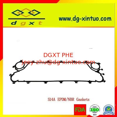 CUSTOM Plate Heat Exchanger S31A EPDM Gasket For Plate Heat Exchanger