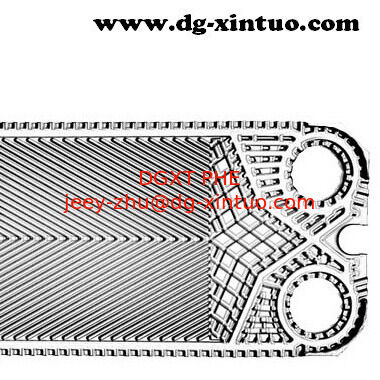 SS316/0.5/Titanium Heat Exchanger Channel Plate For Gasketed Heat Exchanger