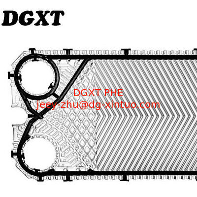 SS316/0.5/Titanium Heat Exchanger Channel Plate For Gasketed Heat Exchanger
