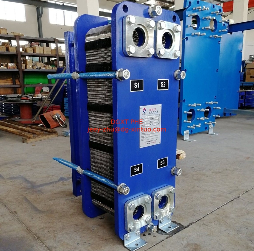 Heat Transfer Stainless Steel Plate and Frame Plate Heat Exchanger for Domestic Hot Water