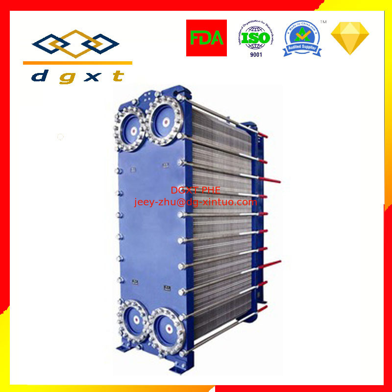 Phosphate Liquid Cooling Plate Heat Exchanger, Corrosion Resistant 316L Stainless Steel Plate Heat Exchanger