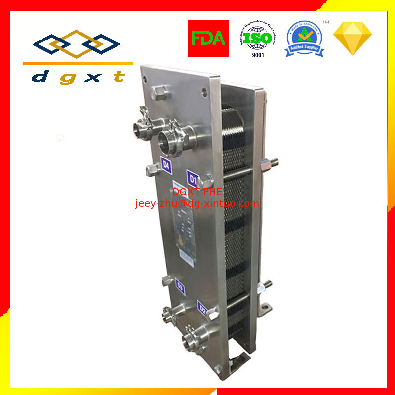 Plate Heat Exchanger for Heating and Cooling of Animal and Vegetable Oil, Stainless Steel Heat Exchanger for Wort C