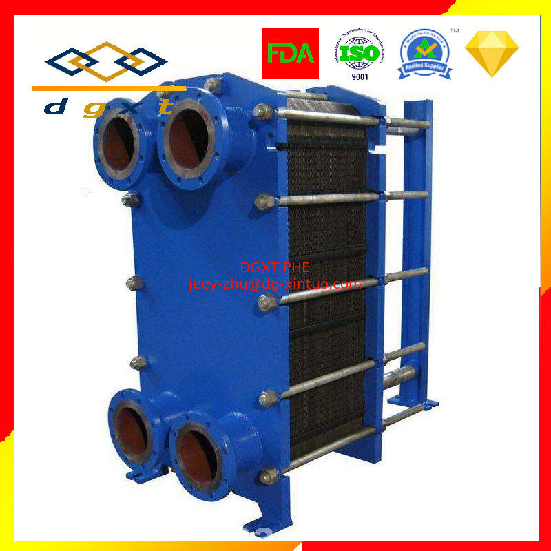 Corrugated Metal Plate And Frame Gasket Phe Heat Exchanger In Water Heater, Oil Cooler
