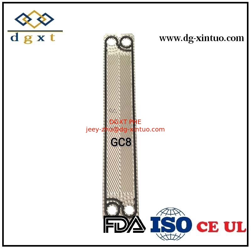 Tranter GC008 Heat Exchanger Plate for Gasket Plate Heat Exchanger with CE ISO9001