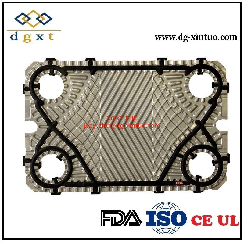 100% Perfect Replacement Heat Exchanger Plate For Gasket Frame Heat Exchanger