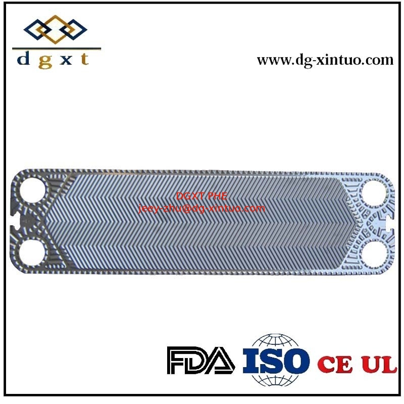 100% Perfect Replacement Plate V45 for Vicarb Gasket Frame Heat Exchanger