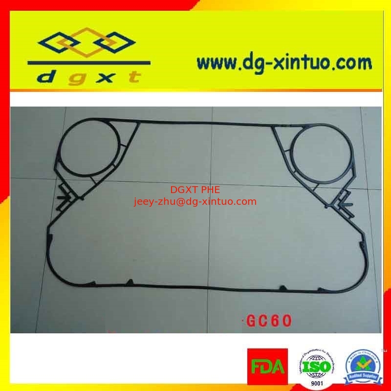 DGXT Heat Exchanger Epdm Glue Gaskets For Plate Heat Exchanger