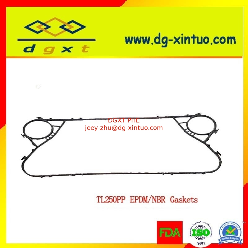 DGXT Plate Heat Exchanger Gasket TL90/150/200/250/400/500/650/850 equivalent For Thermowave Plate Heat Exchanger