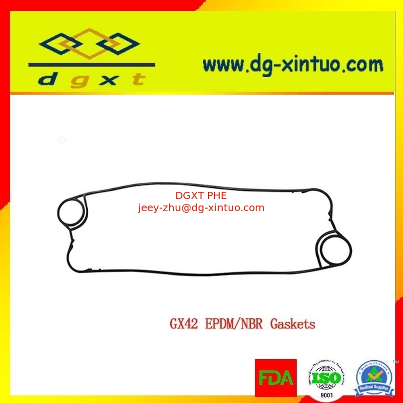 Heat exchanger equivalent parts Gx42 EPDM Gaskets For Plate Heat Exchanger