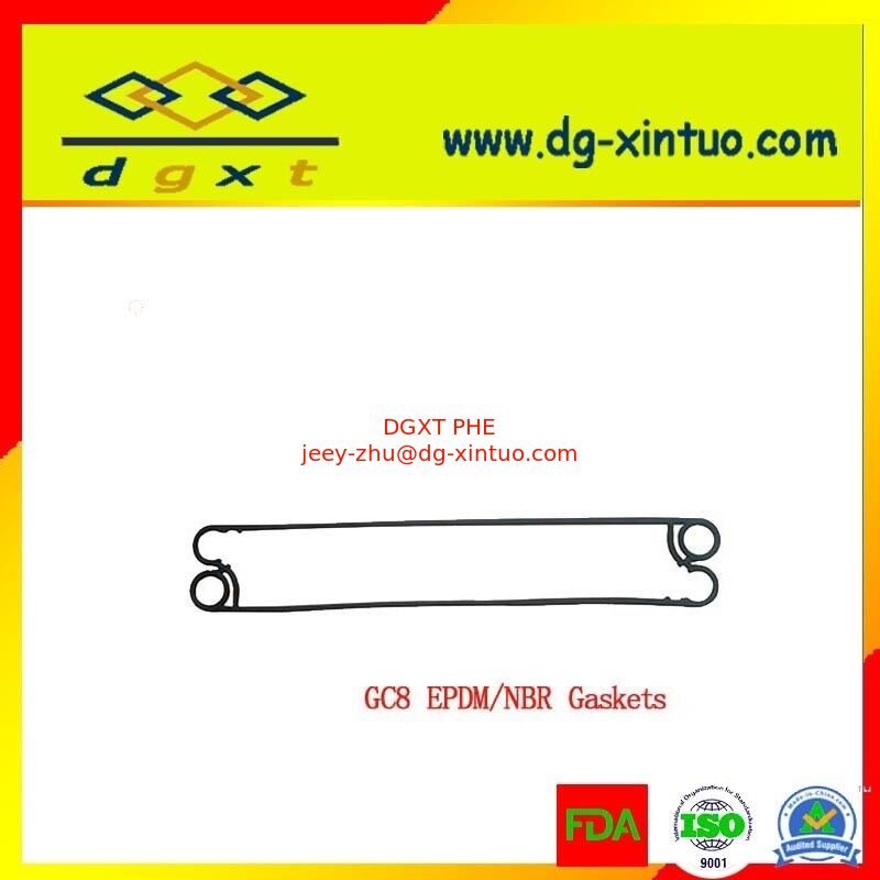 Custom Tranter Plate Heat Exchanger Replacement Seals GC8 EPDM