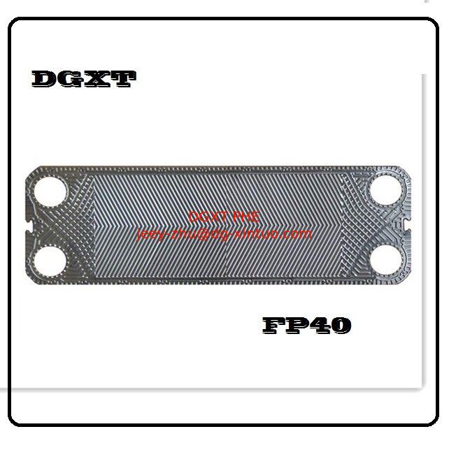 FP40 Plate Heat Exchanger Plate for Gasket Frame Type Heat Exchanger with Ce UL Cetification