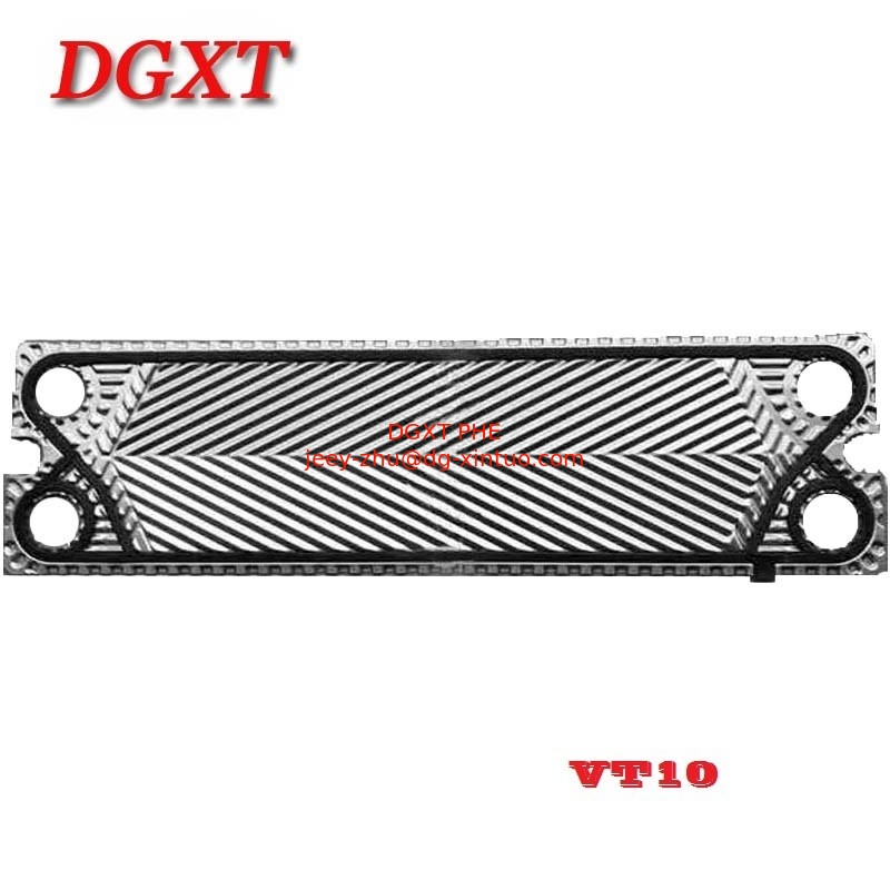 SS316/0.5/Titanium Heat Exchanger Plate with Gasket For GEA VT10 Plate heat exchanger