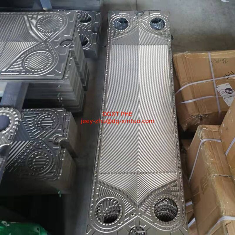 China Factory SS316/0.8 HEAT EXCHANGER Plate for Free Flow Plate Heat Exchanger