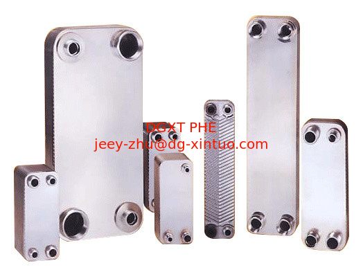 AISI 316 Plates Copper Brazed Plate Heat Exchanger with Pressure Drop plate heat exchanger gaskets
