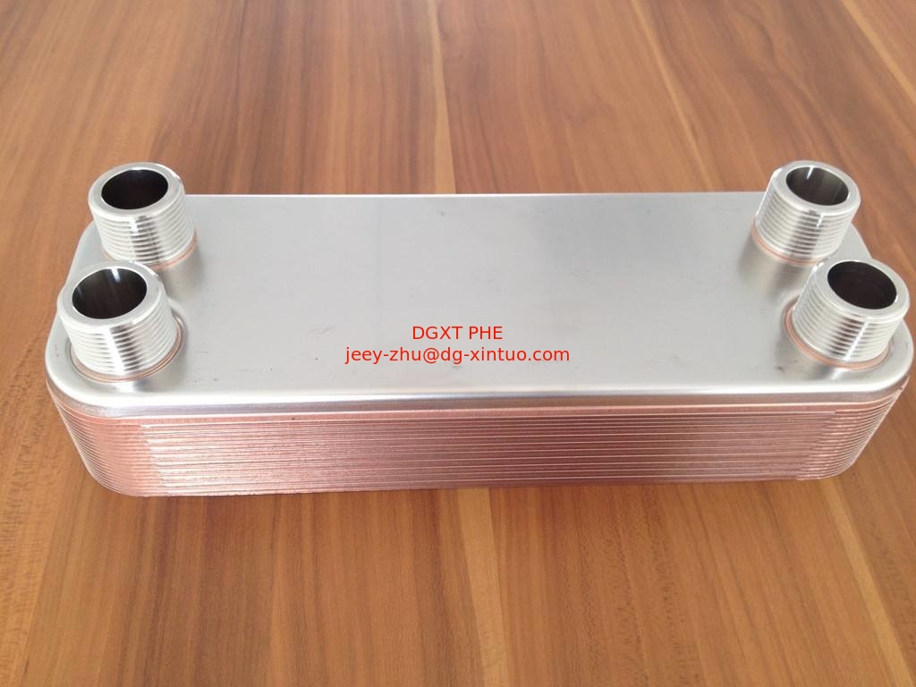 AISI 316 Copper Brazed Plate Heat Exchanger for Evaporation