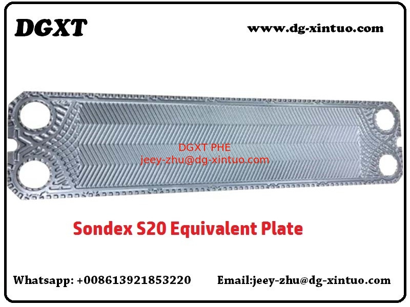 Stainless Steel 304L/316L Titanium C276 Heat Exchanger Plate Of S20A Plate Heat Exchanger