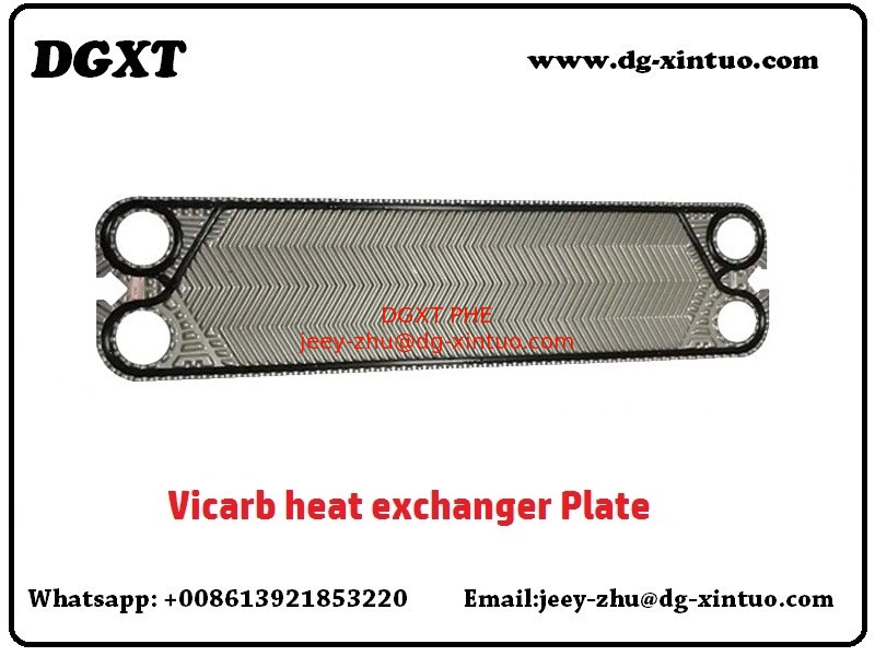 Supply Parallel Plate Heat Exchanger Vicarb Equel Plate For V20 Plate Heat Exchanger