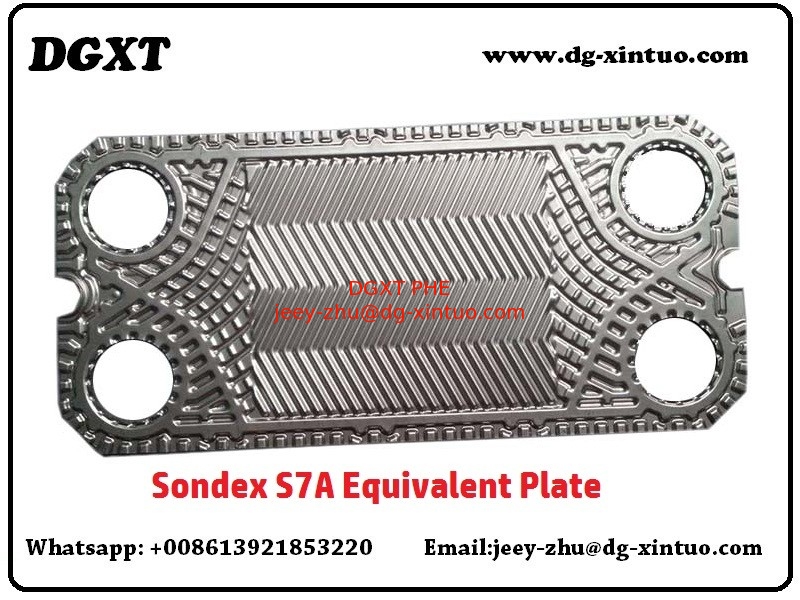 Sondex S7A/S7 Glue Type Small Heat Exchanger Plate, Corrugated Heat Transfer Plate