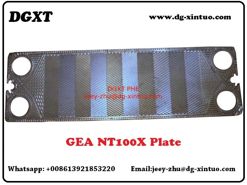 GEA NT100 Heat Exchanger Plate Titanium Plate For Seawater Saltwater Plate Heat Exchanger