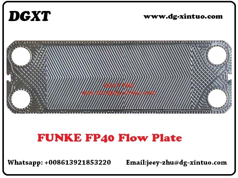Perfect Heat Exchanger Replacement, 100% Equel Funke FP40 Plate for Plate Heat Exchanger