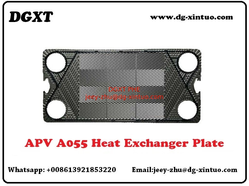 Stainless Steel Flow Replacement heat Exchanger Plate for APV A055 Plate Heat Exchanger
