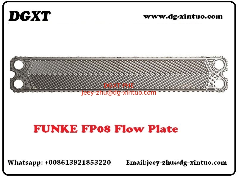 Funke Replacement 304/316/Ti Plate for FP08 parallel plate heat exchanger