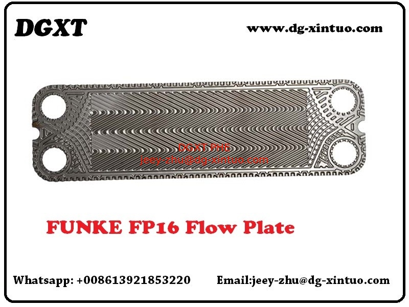 FP16 Plate Size 798*230 100% Perfect Replacement Plate for Funke Plate Heat Exchanger