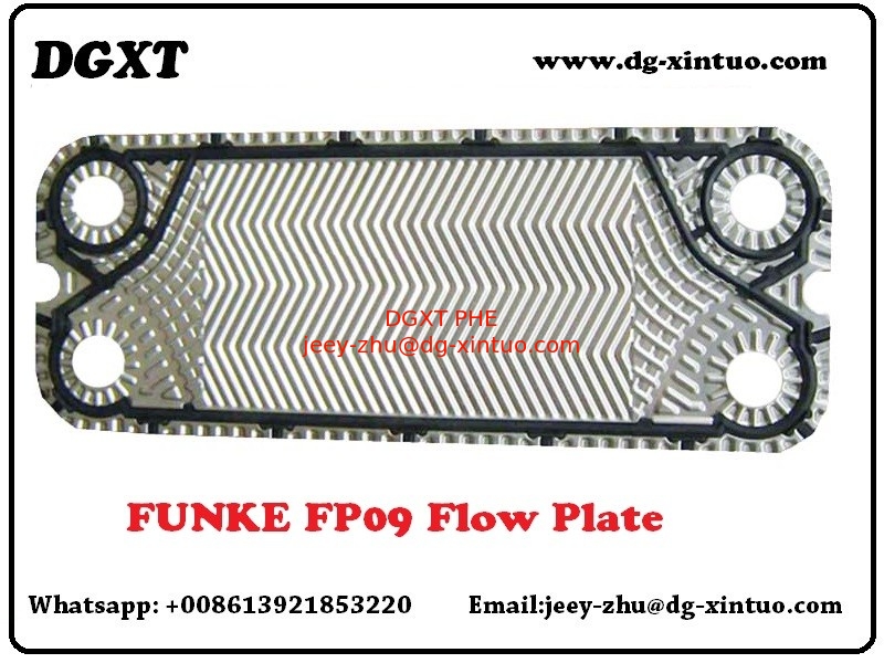 Funke Corrosion Resistance FP09 Plate For Heat Transfer Plate Heat Exchanger