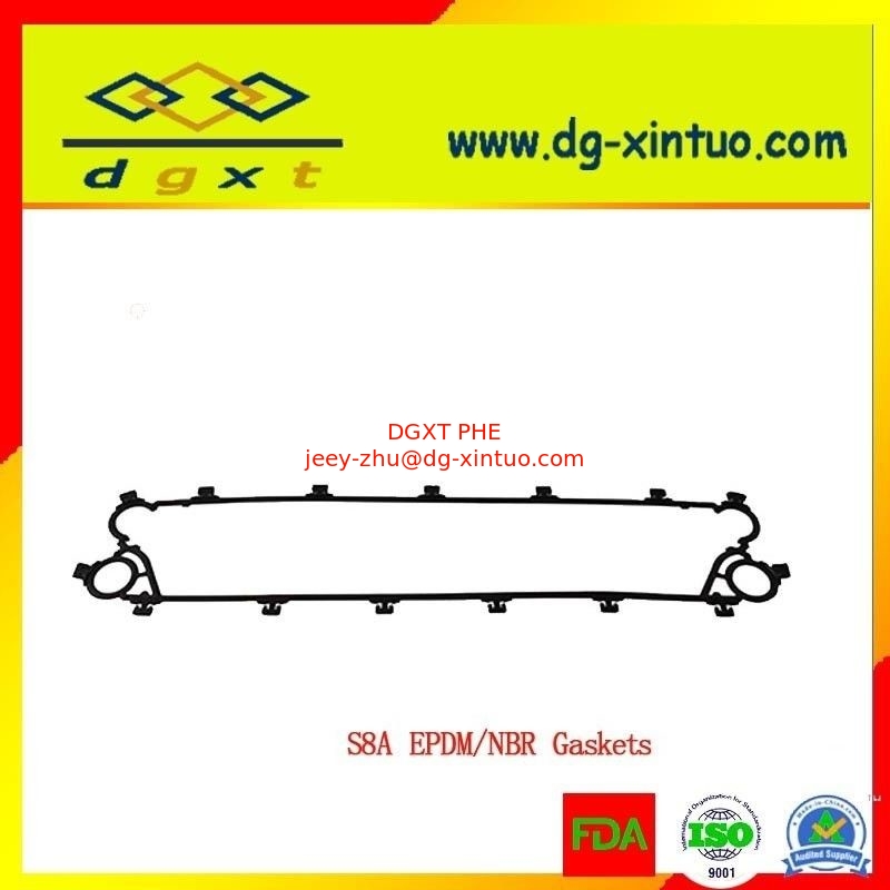 Customized Epdm/Nbr Factory Gaskets Of Sondex S8A Plate Heat Exchanger