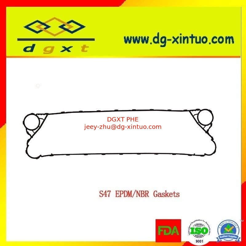 China Manufacturer S47 DGXT Plate Heat Exchanger Gaskets For Plate Heat Exchanger