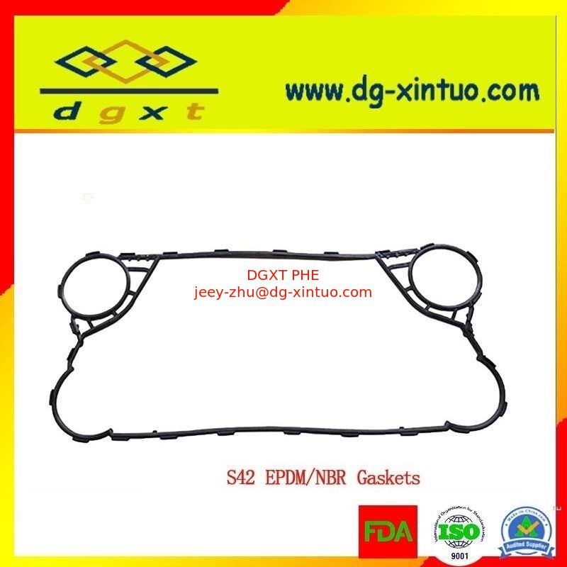 Custom Plate Heat Exchanger Gaskets For S42 Plate Heat exchanger