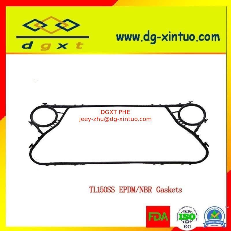 EPDM GASKET TL150SS PLATE HEAT EXCHANGER REPLACEMENT GASKET FOR PLATE HEAT EXCHANGER WITH CE ISO9001 CO FE